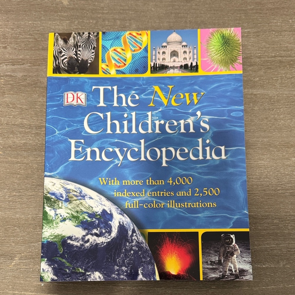 The New Children's Encyclopedia - Blue Cover